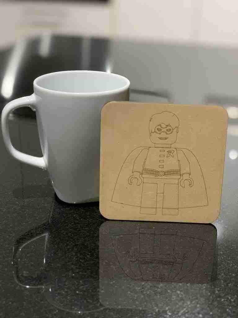 f7f77737-b5f0-43eb-a328-6ffcc4128ff9 Robin (Batman) Drink Coaster