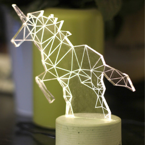 Unicorn Night Light – Vector Design File
